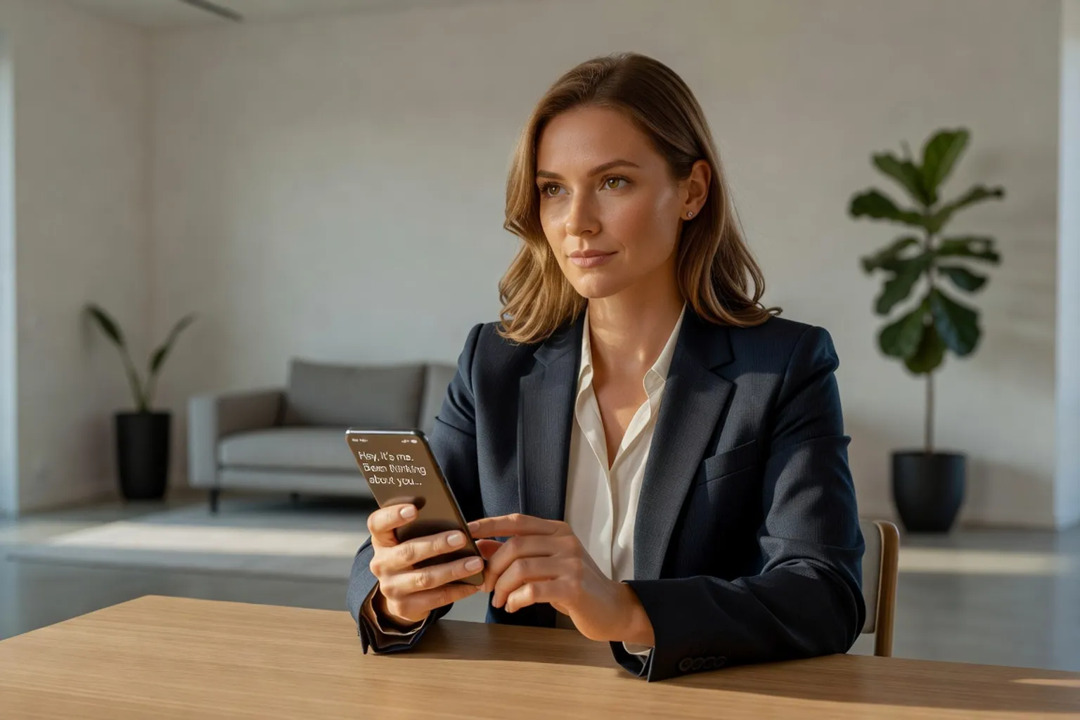 Interface de profil Bumble avec badge verifie