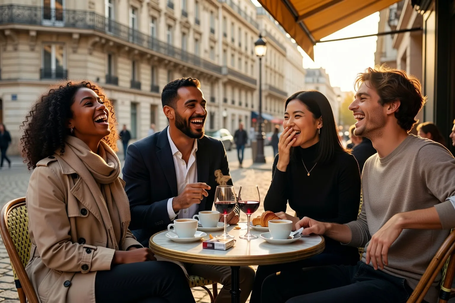 Jeunes qui se rencontrent